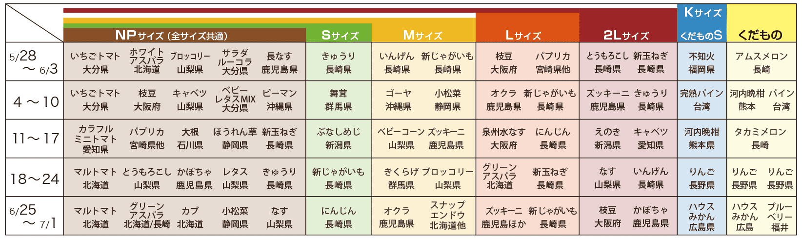 202606定期便予定