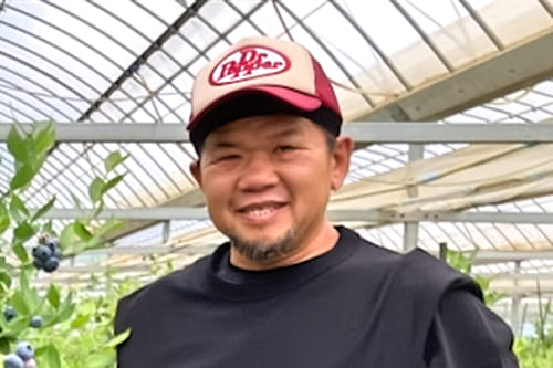 ブルーベリー天野さん
