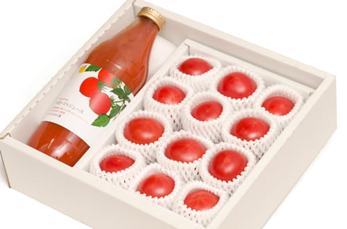 トマトと果物ギフト