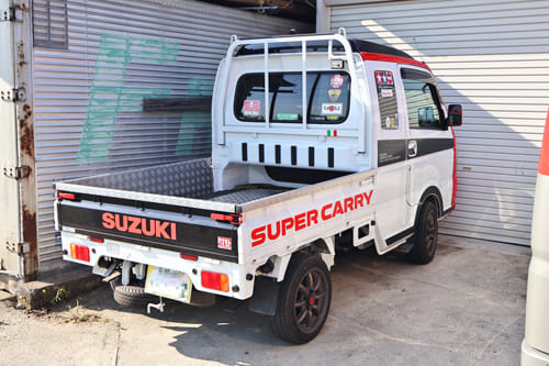 吉池さんの軽トラ