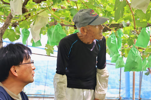 松崎さんと秀継さん