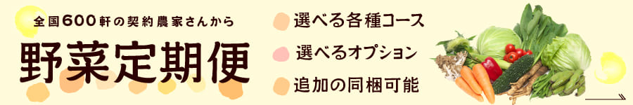 野菜定期便のご案内