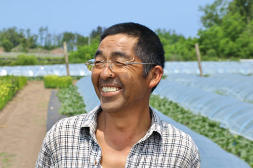メロン農家渡部さん